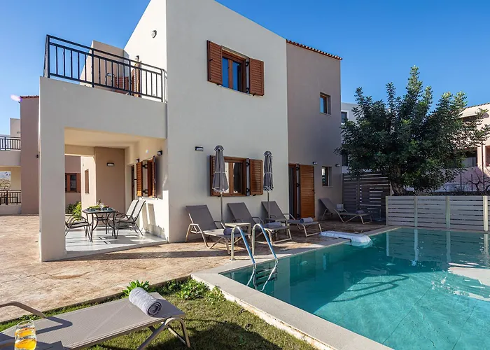 Provillas - ι, ιι & ιιι - Luxury With Private Pool Near Retrymno Rethymno (Crete)